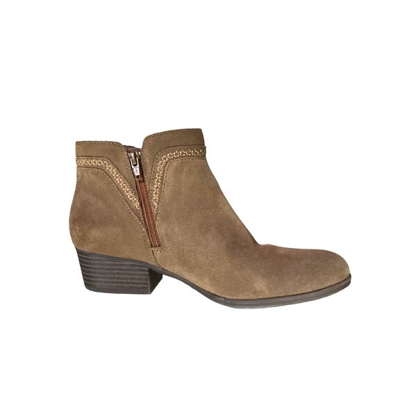 Clark's Adreena Women's Ankle Boot‎ Size 10 Camel Tan - Picture 6 of 10